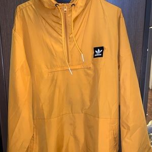 Mustard Adidas Windbreaker